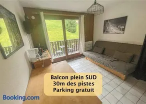 Joli studio 4 Pers 30m des pistes balcon plein Sud au Pieds des Pistes B27- DRAPS NON COMPRIS - Image 1