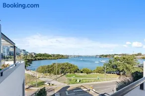 Breathtaking Waterfront Penthouse with Big Terrace nr Olympic Park and Free parking - Image 1