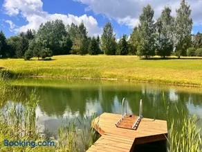 Sauna house with minilake - Image 1