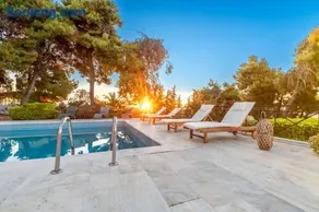 Seaview Villa Cleopatra - Private Pool & Tennis Court - Image 3