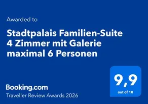 Stadtpalais Familien-Suite 4 Zimmer mit Galerie maximal 6 Personen - Image 1