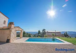 Cabris, Mas provençal 6p, 3ch, AC, piscine, vue - Image 5