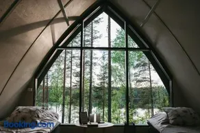 Private Lakefront Dome Cabin Sauna & Breakfast Lumous - Image 4