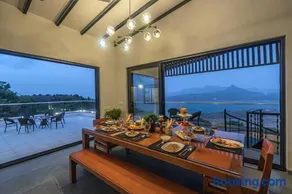 SaffronStays Ahilya Waters - 3BR Pawna villa, infinity pool, 270 terrace views, bonfire & AD-featured estate - Image 3