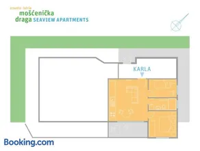 seaview apartments croatia KARLA - Image 3