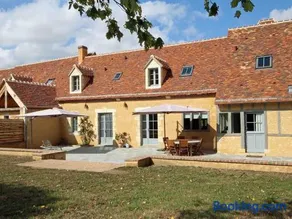 Longère percheronne 17ème siècle avec jardin, près forêt, animaux acceptés - Image 1