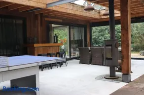 Natuurhuisje Vechtdal Bungalow met privé sauna zwemmeer en houthaard - Image 2