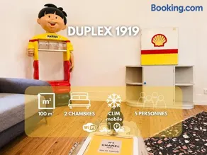 Duplex 1919 - Vintage et Moderne - 5 voyageurs - Stationnement - Image 1