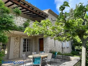 Villa La Familliale, piscine avec vue imprenable sur Gordes - Image 3
