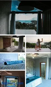 Glass house with a panoramic view to the sea - Image 2