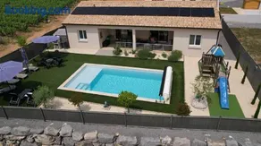 En Ardèche Villa de vacances l'Olympe climatisée avec sa piscine privée et chauffée - Image 2