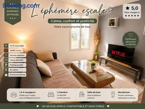 ''L' éphémère escale'' appartement calme avec parking gratuit sur place - Image 1