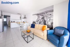#47 Staywizus - Californie 1 BDR AC Garage Sea view terrace 1 min to beach - Image 3