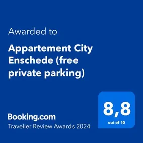 88 12Apartement City Enschede with Private Parking - Image 1