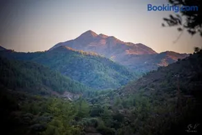 *2 bdr log house /mountains/Queen bed/fireplace - Image 2