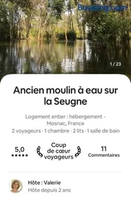 Ancien moulin à eau sur la Seugne - Image 2