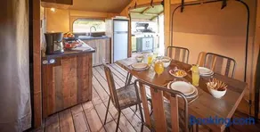 Camping le Moulin de David -Gaugeac Monpazier 24540 - Cabane -Mobil-home 3 et 2 chambres - Image 2