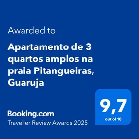 Apartamento 3 quartos com 140mt quadrados fica a 150mts do Shopping Lá Plage Orla Praia Pitangueiras, Guarujá SP Brasil - Image 1