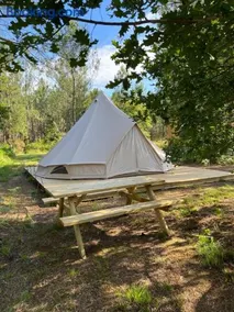 Camping la Kahute, tente lodge au coeur de la forêt - Image 3