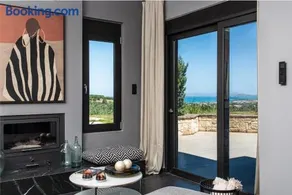 Calmar Boutique Villa 5min drive to Kolymvari beach with Private Pool & Sea Views - Image 2
