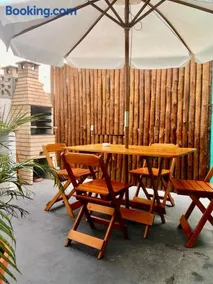 Casa Tartaruga cerca de la playa y centro con patio y parrila -- Hospedagem verde 4 - Image 4