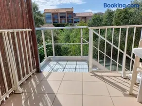 Appartement 45m2 climatisé 4 places indépendant dans villa avec piscine - Image 2