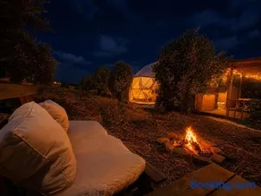 Olive Dome 2 - כיפה גיאודזית קטנה ומודרנית בין עצי הזית - Image 3