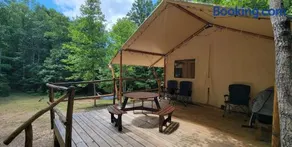 Charming enclave Luxury tent in the woods Tent 3 Bambi's playground - Image 2