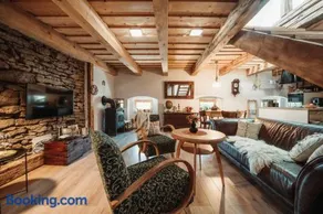 ČÁKYHO KÚRIA - mezonetový apartmán s krbom a saunami - Image 1