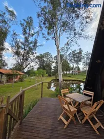 Chalé A-Frame Exclusivo com Lago Privativo - Image 2