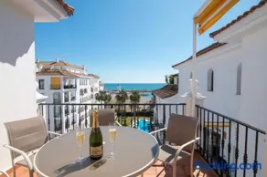 2233-Lovely 2 bedrooms on the beach, pool and port - Image 4