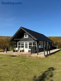 BJÖRKIN Cabin - Nordic Escape with Hot Tub - Image 1