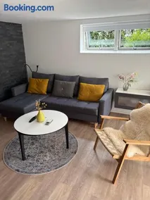 Nyistandsat højloftet kælderlejlighed på 70 m2 i Viborg centrum, med plads til 4 personer - Image 5