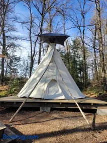 TIPIsche trekkershut - Camping Le Soustran - Image 1