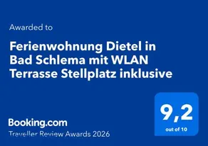 Ferienwohnung Dietel in Bad Schlema mit WLAN Terrasse Stellplatz inklusive - Image 2