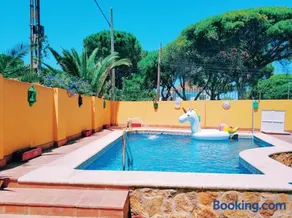 WWW VILLALAJARA COM Chalet con piscina, prohibidas despedidas grupos y fiestas, recepción por el propiietario VILLA LA JARA PUERTO - Image 1
