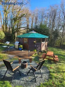 Galtee Glamping in wooden yurt - Image 3