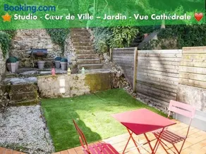 oo Le jardin oo paisible studio équipé et bien placé - Image 1