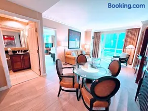 Strip & Sphere view - Separate Living room - 2 Full Bath - Full Kitchen - Balcony - 900 sqft - MGM Signature - Image 3