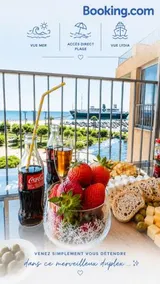 Le Lydia - Duplex - Vue Mer - Accès direct Plage - Parking - Barbecue - Image 1