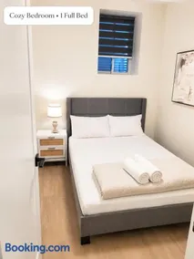 Private 1BR Suite with Fireplace & Parking in Milton - Image 1