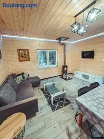 Domek w lesie nad stawem Sauna Balia Podlasie - Image 4