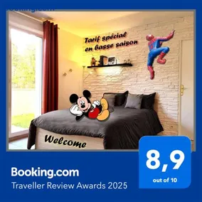 Appartement avec salle de jeux privée,10min de disney transport en commun 6 couchages - Image 1