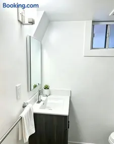 Fully Private Basement Suite Private Entrance Kitchen Bathroom Free Parking Near Oakwood Station TTC Hwy 401 - Image 2