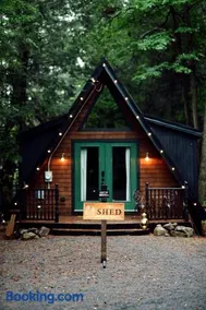 Romantic AFrame Cabin with Firepit, BBQ - Image 1