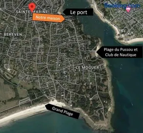 Charmante maison au Port de Sainte Marine - Image 2