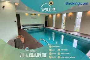 Capsule villa champêtre piscine billard - Image 1