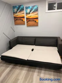 Spacious 2 bedroom with 2 queen beds and one sofa bed lower unit with separate entrance and parking space Near Downtown, Calgary Zoo, Costco and many more - Image 5