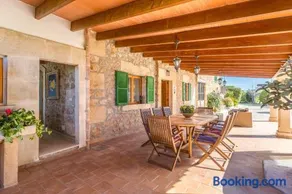 Finca Can Pou Petit mit Bergblick, Pool, WLAN, Klimaanlage, Terrasse und Garten - Image 5