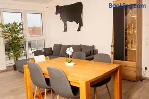 Moderne 3 Zimmer Wohnung Panorama mit großem Balkon für 4Personen inklusive Wifi und Parkplatz - Image 1